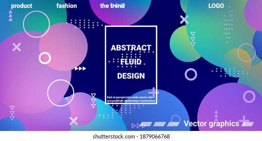 Ball shape gradients. Multicolored balls for design 3D illustration. Magazine style. Vector clip art.