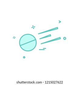 ball short good batsamn icon vector design