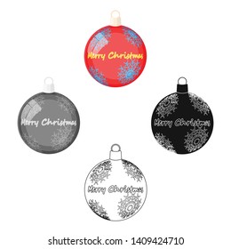 Ball single icon in cartoon,black style.A toyvector symbol stock illustration web.