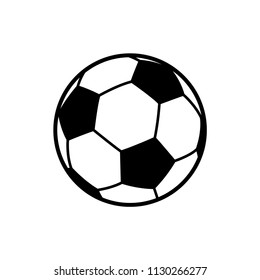 ball - soccer ball icon vector