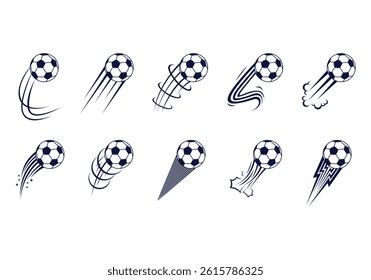 Ball Soccer Moving Swoosh Element