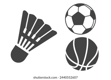 ball sport icon silhoutte vector illustration