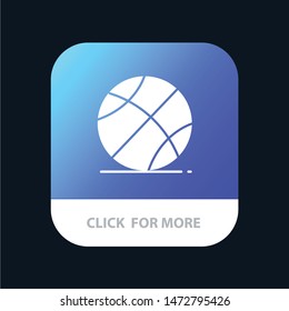 Ball, Sports, Game, Education Mobile App Icon Design