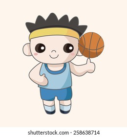 Ball sports theme elements