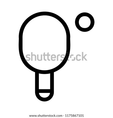 Similar – Image, Stock Photo Table tennis bats