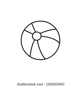 ball thin line icon