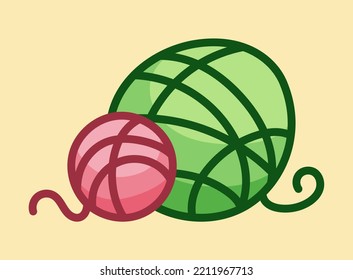 A ball of thread, Symbol Drawing