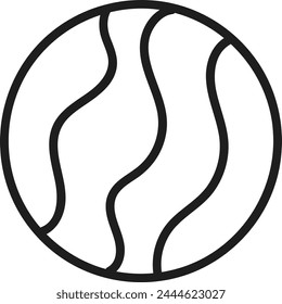 Ball Toy Doodle Vector Illustration