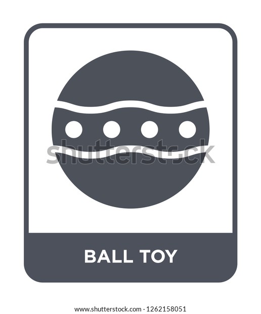 ball toy icon vector on white background,\
ball toy trendy filled icons from Toys collection, ball toy simple\
element illustration
