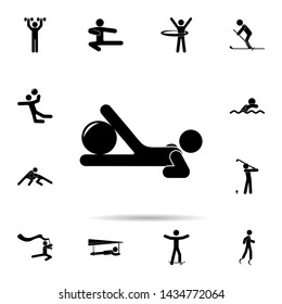 ball training icon. Universal set of Sport for website design and development, app development