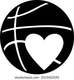 Ball in transparent background. Vector illustration