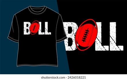 ball typography quote vector for print