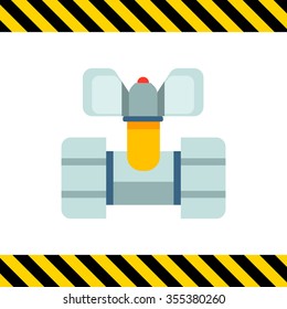 Ball valve icon
