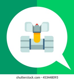 Ball valve icon