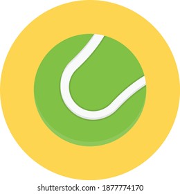 ball vector colour flat icon
