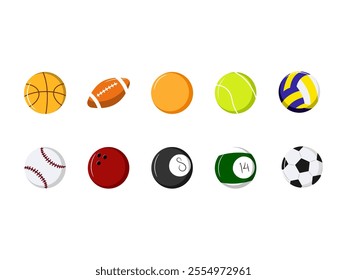 Ball Vector Design Element Set 