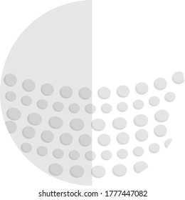 ball  vector flat color icon