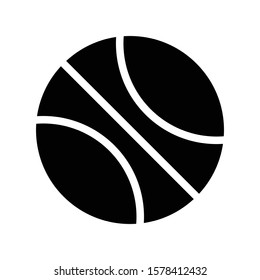 ball vector glyph flat icon