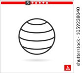 ball vector icon