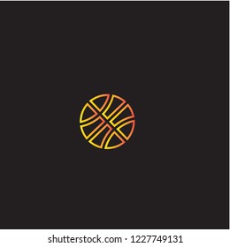 Ball vector icon