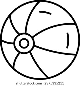 Icono de vector de bolas. Se puede usar para imprimir, móviles y aplicaciones web.