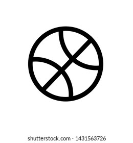ball vector, icon symbol design.