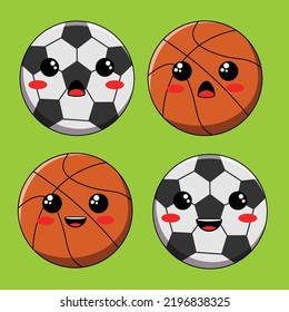 ball vector set is a vector cartoon, cute doodle with a school theme.
Perfect for designing t-shirts, merchandise, stickers, logos, emojis, etc.
