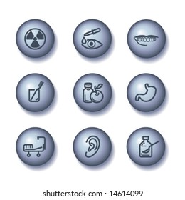 Ball web icons, set 15