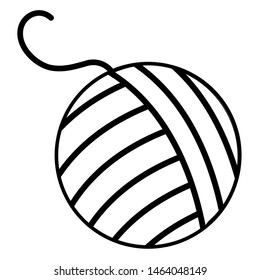 ball wool pet toy icon