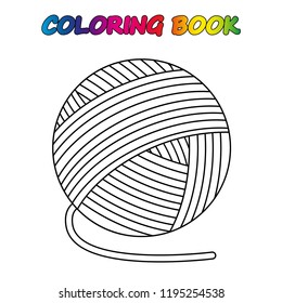 Download Yarn Coloring Page Stock Illustrations Images Vectors Shutterstock
