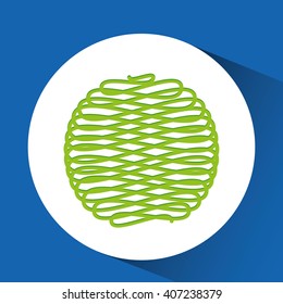 ball of yarn design 
