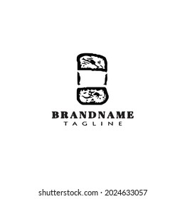 ball of yarn logo design template icon modern vector simple