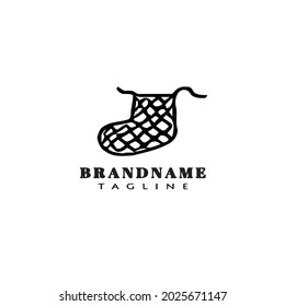 bola de hilo logo diseño plantilla icono retro vectorial moderno