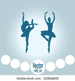 ballerina in ballet pose