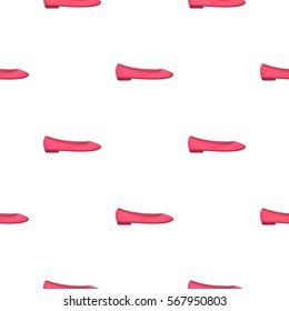 Ballerina cartoons icon in cartoon style isolated on white background. Shoes pattern stock vector illustration.