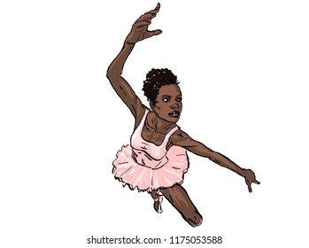 Ballerina Dynamic Pose 1