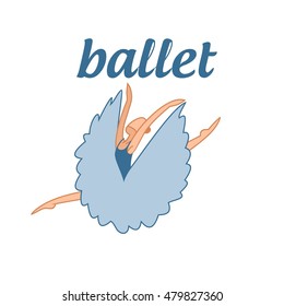 ballerina in flight sign ballet