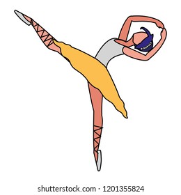 ballerina girl design