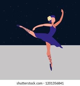 ballerina girl design