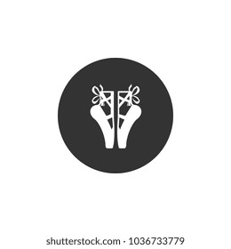 ballerina girl icon
