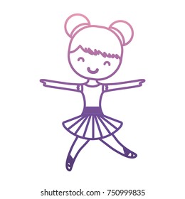 ballerina girl icon 
