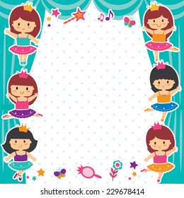 ballerina girls layout design