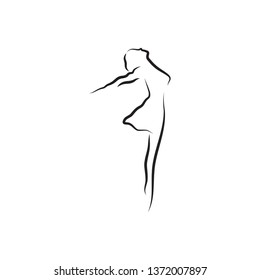 ballerina. logo icon