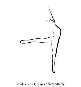 ballerina. logo icon