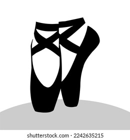 ballerina silhouette. ballet dancer silhouette with various movements. unique and interesting ballet dancer vector.
