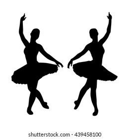 Ballerina silhouettes