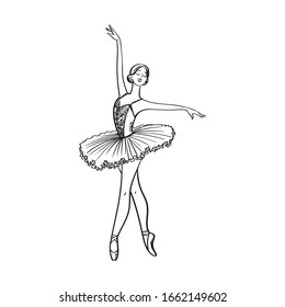 Easy Ballerina Drawing Step By Step - bmp-reginald