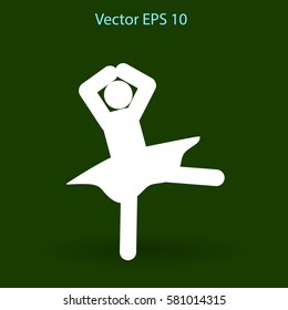 Ballerina Vector icon