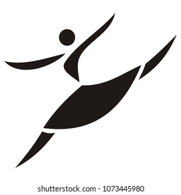 Ballerina. Vector illustration