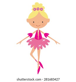 Ballerina vector illustration